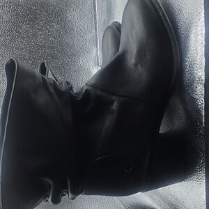 Patricia Nash Monte Chic Black Slouchy Boots size 9 woman